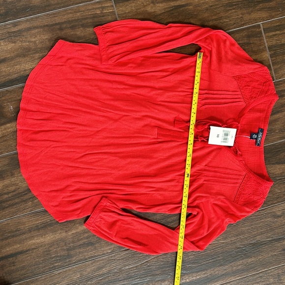 Lucky Brand peasant top XS NWT - Picture 9 of 9